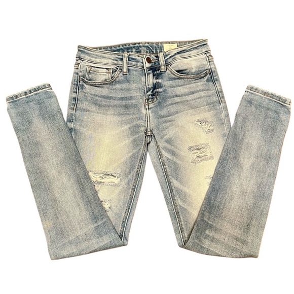 Bridge by gly Mid Rise Skinny Jeans Size 25 - Picture 3 of 5